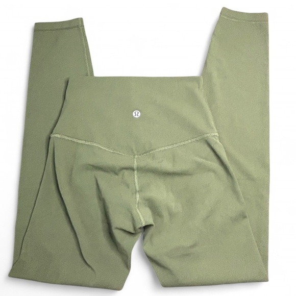 Lululemon Align High-Rise 25” Leggings Size 2 Sage Green Buttery Soft Yoga Pants - Picture 2 of 7